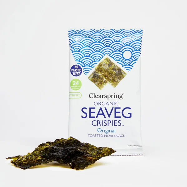 Snack Alghe Nori Crisp Bio 4GR Clearspring