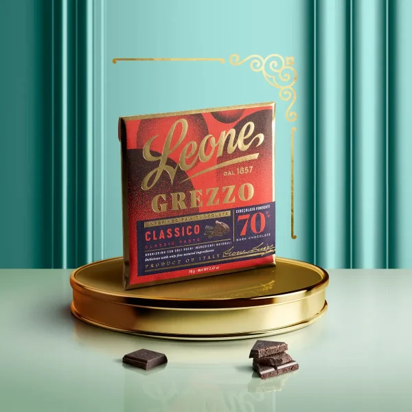 Tav Grezzo Classico 70% 75gr Leone 1857
