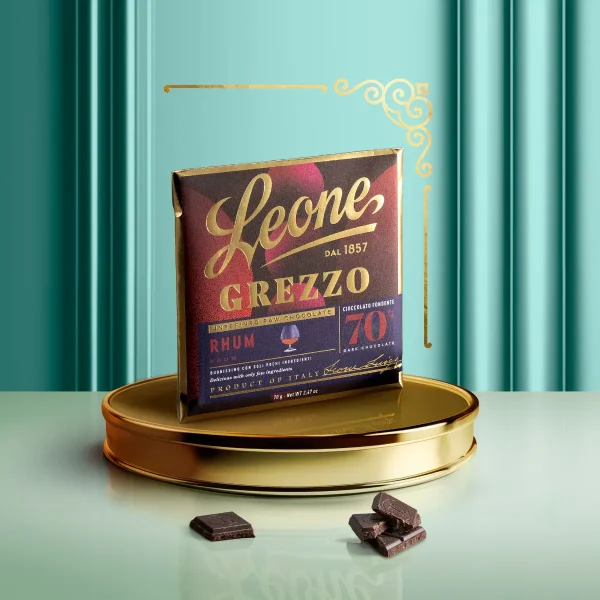 Tav Grezzo Rum 70% 75gr Leone 1857