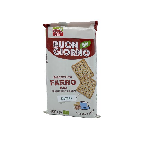 Biscotti di Farro Bio senza Lievito 400gr