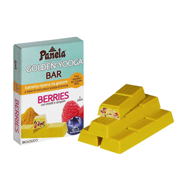 Golden Yooga 3bar Berries 39gr Panela