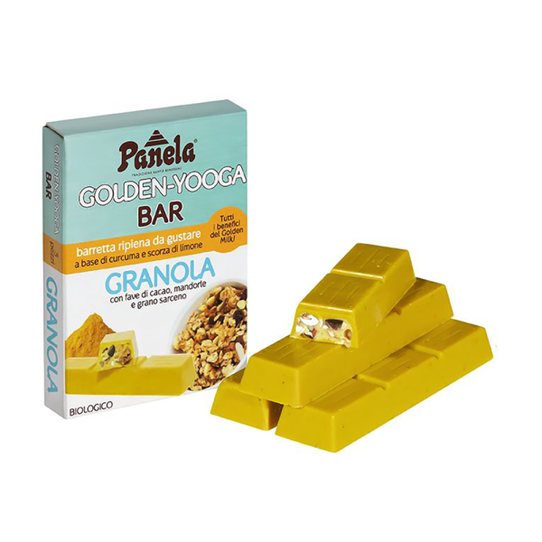 Golden Yooga 3bar Granola 39gr Panela