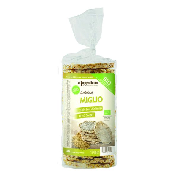 Gallette 100%Miglio Bio 120gr