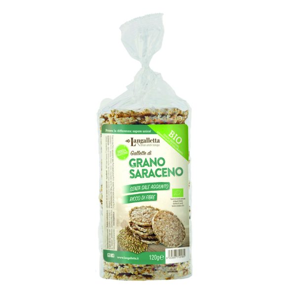 Gallette 100%Grano Saraceno Bio 120gr