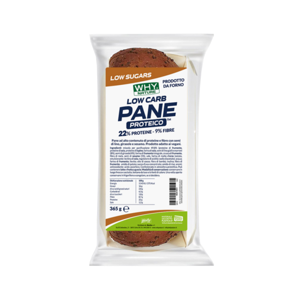 Low Carb Pane Proteico 365 Gr Why Nature