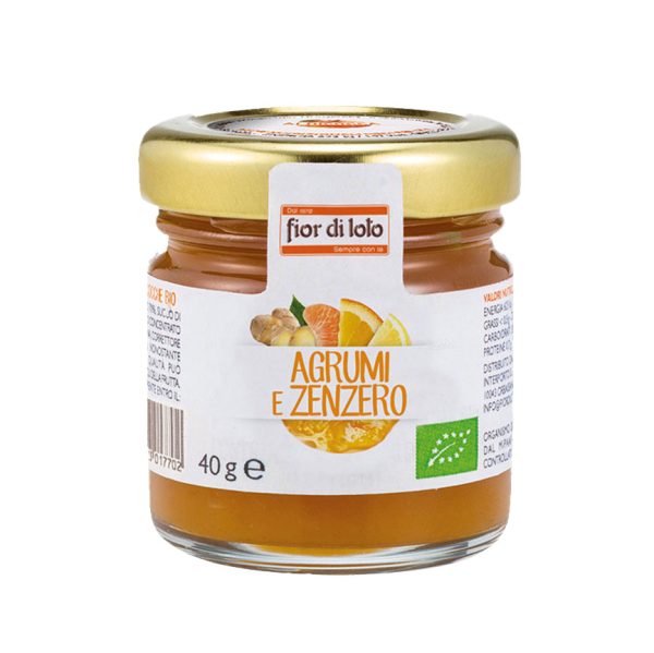 Minicomposta Agrumi e Zenzero Bio 40Gr