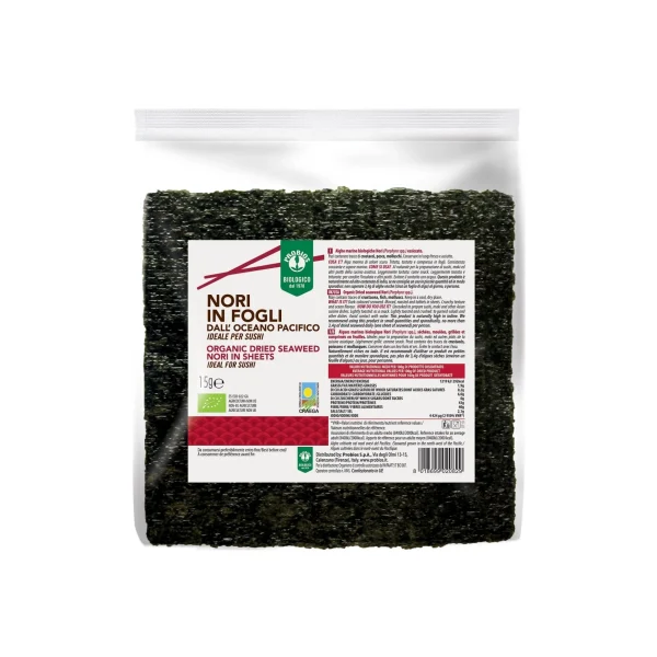 Alghe Nori In Fogli 15 Gr Probios