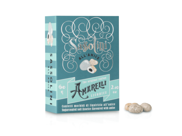 Sassolini - Liquirizia Confettata all'Anice 1Kg Amarelli