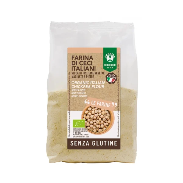 Farina Di Ceci Senza Glutine 375 Gr Probios
