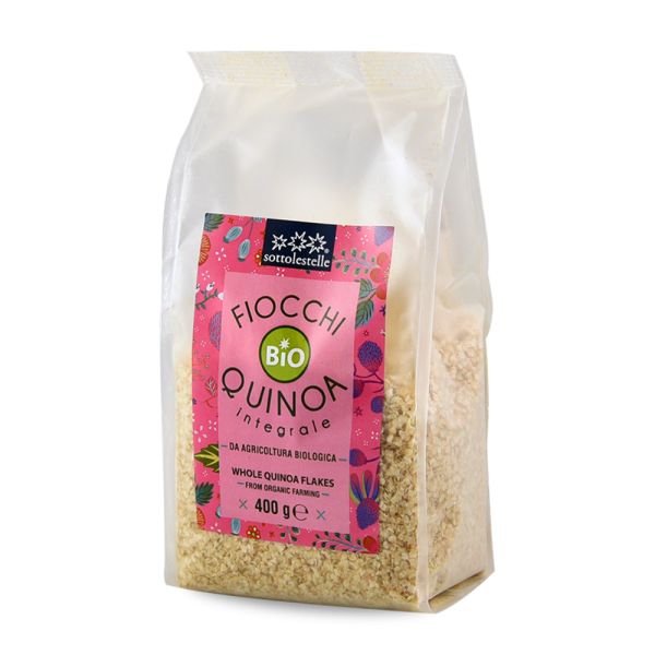 Fiocchi di quinoa bio 400 Gr Sottolestelle