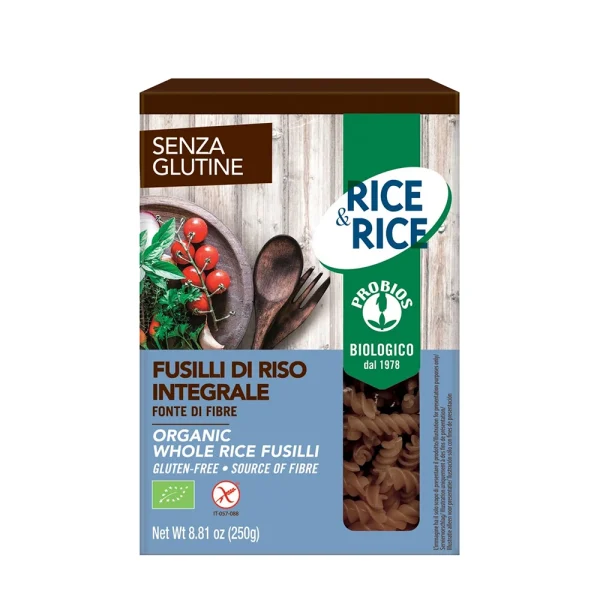 Fusilli di Riso Int *NO-GLUT* 250 Gr Probios