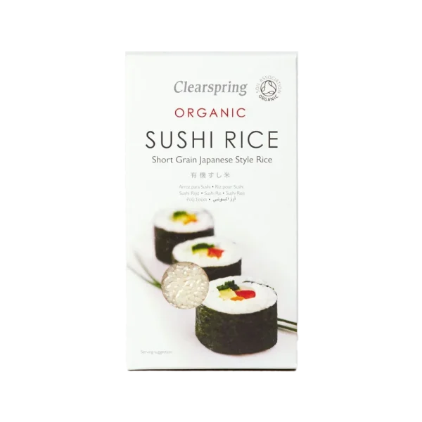 Riso Sushi Bio 500 gr Clearspring