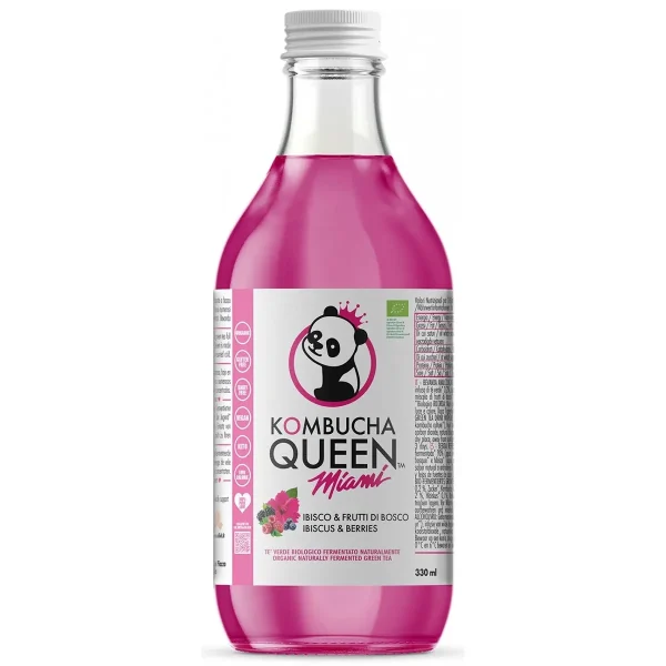 Kombucha Queen Ibisco e frutti Di Bosco 330ml