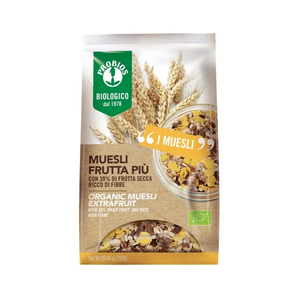 Muesli Bio Frutta Piu' 750 Gr Probios