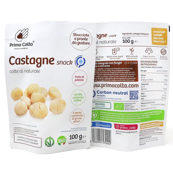 Castagne Snack 100gr Prima Colta
