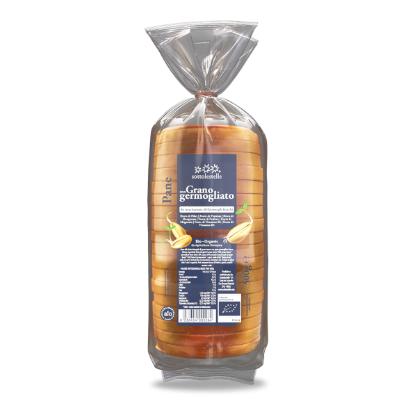 Pane Bauletto Grano Germogliato 500Gr