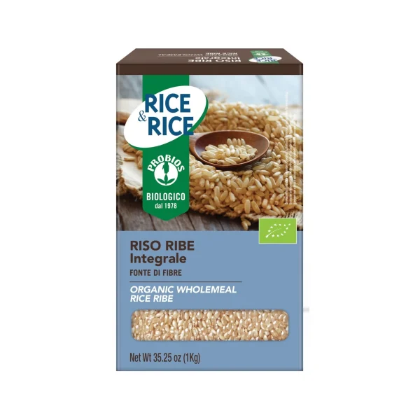Riso Ribe Integrale Bio 1Kg Rice&Rice