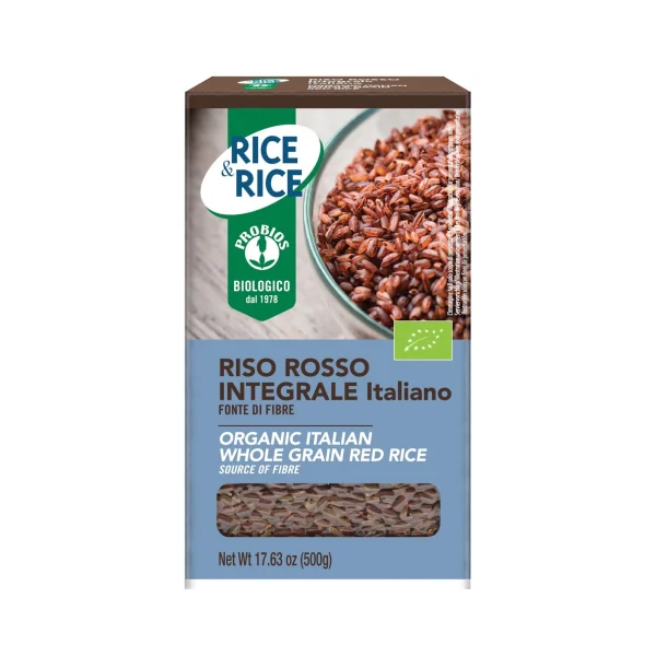 Riso Rosso Integrale Bio 500Gr Rice&Rice