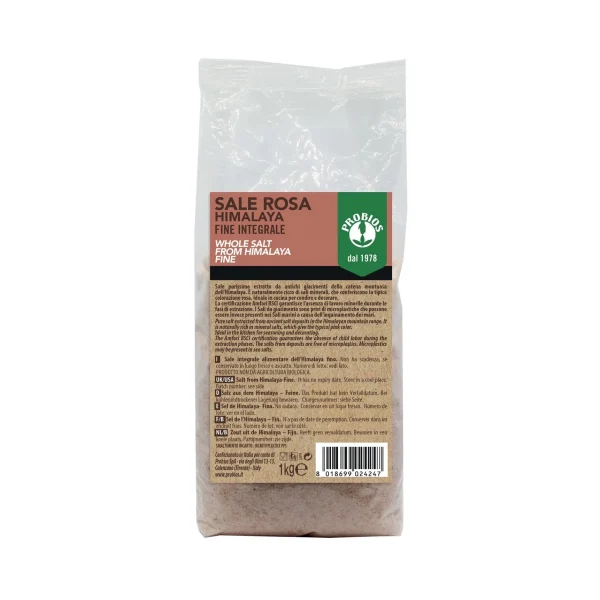 Sale Rosa fino dell'Himalaya 1Kg Probios