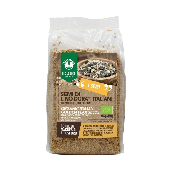 Semi di Lino Dorati Bio 500 gr Probios