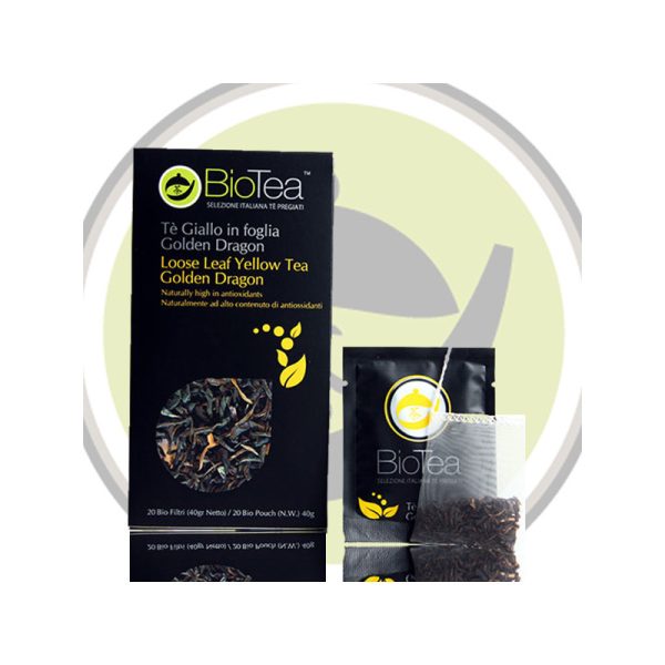 Te' Giallo Golden Dragon 20 Filtri Biotea