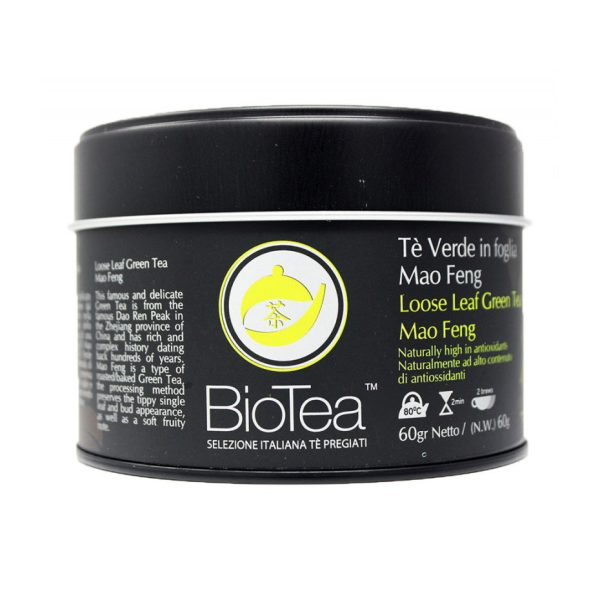 Te' Verde In Foglia Mao Feng 60 Gr Biotea