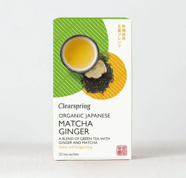 Sencha Bio Zenzero Matcha giapponese - 20 bustine di tè