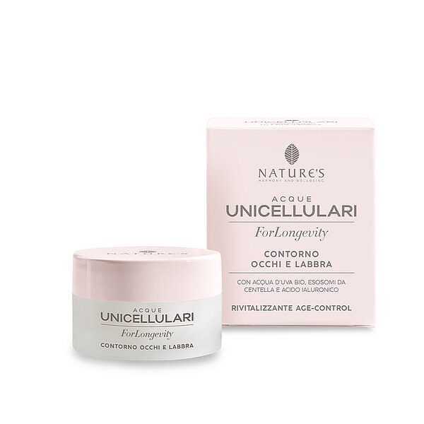 Acque Unicellulari  ForLongevity Contorno Occhi e Labbra  15 ml Nature's