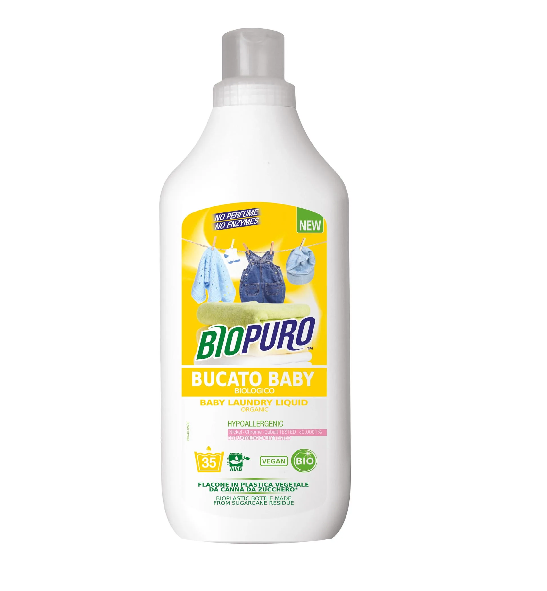 Bio Puro Bucato Baby Pelli Sensibili 1lt
